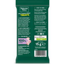 Load image into Gallery viewer, Natures Menu Freeze Dried Bites Turkey For Dogs