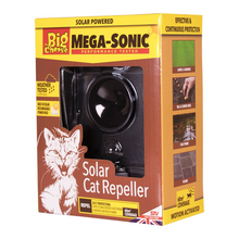 Load image into Gallery viewer, The Big Cheese Mega-Sonic® Solar Cat Repeller
