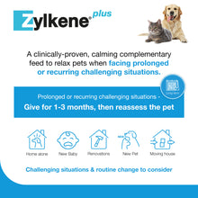 Load image into Gallery viewer, Zylkene Plus Calming Supplement for Cats and Dogs