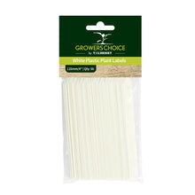 Load image into Gallery viewer, Growers Choice White Plastic Plant Labels 50 Pack