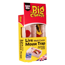 Load image into Gallery viewer, The Big Cheese Live Multi-Catch Mouse Trap