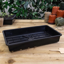 Load image into Gallery viewer, Growers Choice Rigid Seed Tray 36cm Black