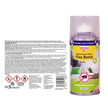 Load image into Gallery viewer, Zero In Natural Insect Killer Flea Bomb 150ml One Shot Aerosol