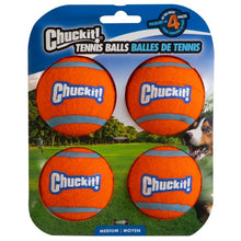 Load image into Gallery viewer, Chuckit! Tennis Ball One/Two/Four Pack Small/Medium/Large