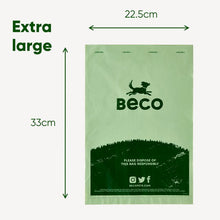 Load image into Gallery viewer, Beco Mint Scented Poop Bags (15 Bags per Roll)