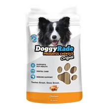 Load image into Gallery viewer, Doggyrade Prebiotic Chewies Dog Treats Chicken/Banana & Peanut Butter x 16 Chews