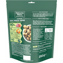 Load image into Gallery viewer, Natures Menu 80/20 Raw Freeze Dried Dog Food All Pack Sizes