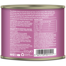 Load image into Gallery viewer, Country Hunter Wet Dog Food Cans With Superfoods