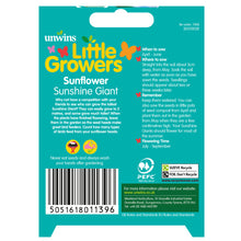Load image into Gallery viewer, Little Growers Sunflower Sunshine Giant