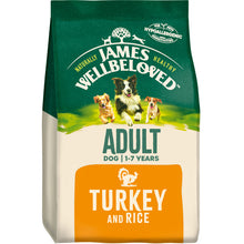 Load image into Gallery viewer, James Wellbeloved Adult Dog Food Turkey and Rice