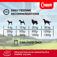 Load image into Gallery viewer, Chappie Original Wet Dog Food Tin 412g – Complete Adult Dog Food with Whitefish & Chicken, Vet-Developed Recipe