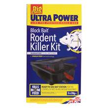 Load image into Gallery viewer, The Big Cheese Block Bait Rodent Killer Kit