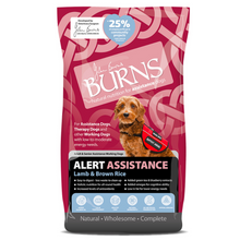 Load image into Gallery viewer, Burns Natural Dog Food Alert Assistance Lamb & Brown Rice 2kg