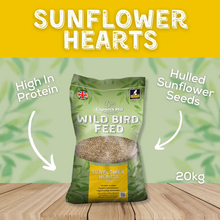 Load image into Gallery viewer, Copdock Mill Sunflower Hearts 12.75kg