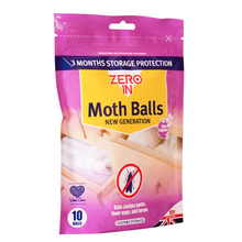 Load image into Gallery viewer, Zero In New Generation Moth Balls 10-Pack