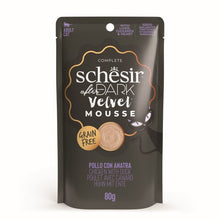 Load image into Gallery viewer, Schesir After Dark Velvet Mousse Adult Cat Food 80g x 12 Pack