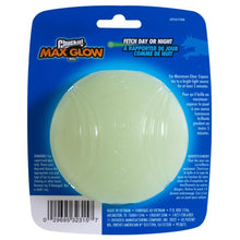 Load image into Gallery viewer, Chuckit! Max Glow Ball – Durable Glow-in-the-Dark Rubber Fetch Ball for Dogs, No Batteries Needed, Compatible with Chuckit! Launchers, Ideal for Night-Time and Early Morning Play