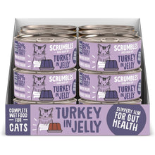 Load image into Gallery viewer, Scrumbles Wet Cat Jelly Chicken/Turkey/Duck/Salmon/Tuna Flavours 80g x 12/18