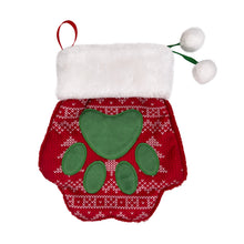 Load image into Gallery viewer, KONG Holiday Stocking Paw Large