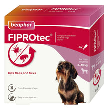 Load image into Gallery viewer, Beaphar FIPROtec® Flea & Tick Spot-on for Dogs