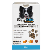 Load image into Gallery viewer, DoggyRade Meat Snack With Prebiotics & Superfoods For Dogs Six Flavours