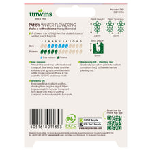 Load image into Gallery viewer, Unwins Winter Flowering Seed Bundle