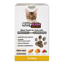 Load image into Gallery viewer, KittyRade Meat Bites Treats With Prebiotics & Superfoods For Cats 100g