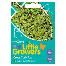 Load image into Gallery viewer, Little Growers Cress Curly Top