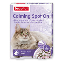 Load image into Gallery viewer, Beaphar Calming Spot-On for Cats 3 Pipettes
