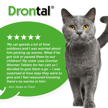 Load image into Gallery viewer, Drontal Wormer Tablets for Small & Medium Cats - Under 4kg - All Pack Sizes