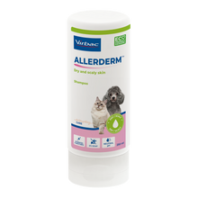 Load image into Gallery viewer, Virbac Allerderm Dry/Scaly Skin Shampoo For Cats & Dogs 250ml (Previously Sebocalm)