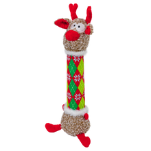 Load image into Gallery viewer, KONG Holiday Shakers Luvs Argyle Reindeer Medium
