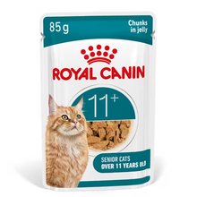 Load image into Gallery viewer, Royal Canin FHN Ageing 11+ Jelly Cat Food 12x85g