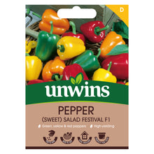 Load image into Gallery viewer, Pepper (Sweet) Salad Festival F1