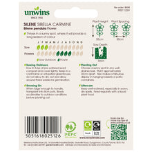 Load image into Gallery viewer, Silene Sibella Carmine