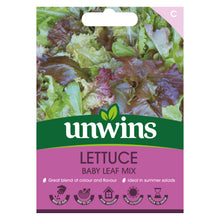 Load image into Gallery viewer, Unwins Cut-and-Come-Again Salad Seed Bundle