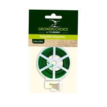 Load image into Gallery viewer, Growers Choice Plastic Coated Tying Wire Dispenser 50m