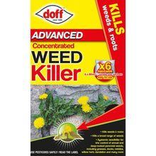 Load image into Gallery viewer, Doff Advanced Concentrated Weedkiller 3/6/10 Sachets - x80ml