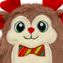 Load image into Gallery viewer, KONG Holiday Snuzzles Bow Tie Reindeer Small