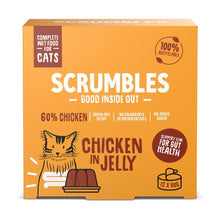 Load image into Gallery viewer, Scrumbles Wet Cat Jelly Chicken/Turkey/Duck/Salmon/Tuna Flavours 80g x 12/18