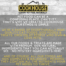 Load image into Gallery viewer, COOKHOUSE Luxury Cat Treats -Cookhouse Chicken Breast Cat Treats | Natural, Steam-Cooked, Single Ingredient 12 x 30g