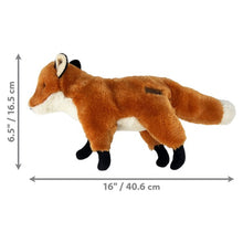 Load image into Gallery viewer, KONG Wild Low Stuff Fox Medium Dog Toy