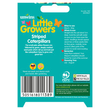 Load image into Gallery viewer, Little Growers Striped Caterpillars