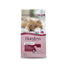 Load image into Gallery viewer, Burgess Mature Cat Food Turkey and Cranberry