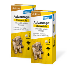 Load image into Gallery viewer, Elanco Advantage Chewable Flea and Tick Protection