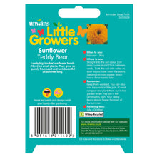Load image into Gallery viewer, Little Growers Sunflower Teddy Bear
