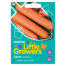 Load image into Gallery viewer, Little Growers Carrot Nantes 2