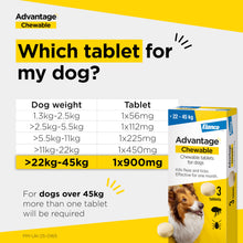 Load image into Gallery viewer, Elanco Advantage Chewable Flea and Tick Protection