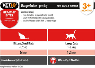 Load image into Gallery viewer, VETIQ Healthy Bites Urinary Care 65G, Multipack