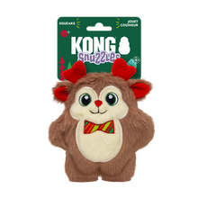 Load image into Gallery viewer, KONG Holiday Snuzzles Bow Tie Reindeer Small